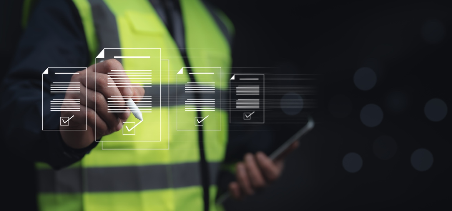 Digitale Dokumente und Nachweise in einer industriellen Arbeitsumgebung